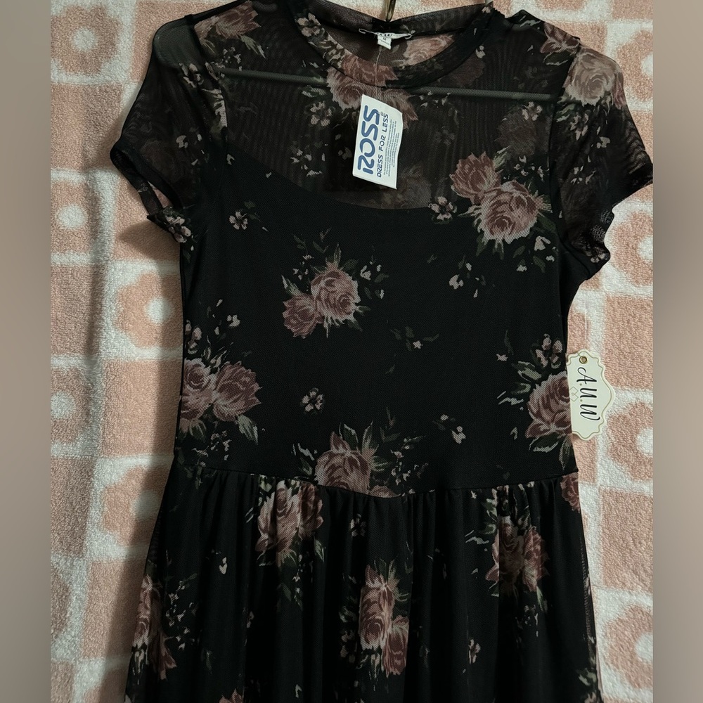 A.U.W dress floral long flowy